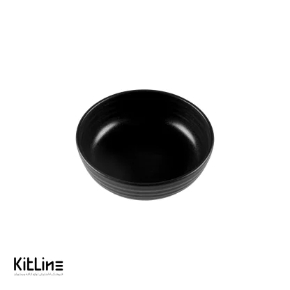 کاسه سوپ خوری پرسلین ۱۵ سانتیمتری مشکی آرتیزان مدل رینگ - Image 3