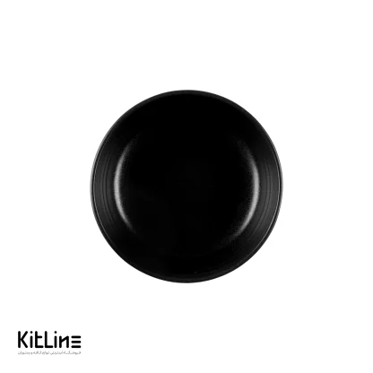 کاسه سوپ خوری پرسلین ۱۵ سانتیمتری مشکی آرتیزان مدل رینگ - Image 2