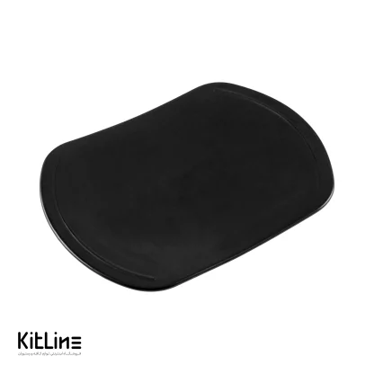 بشقاب پرسلین ۳۴×۲۵ سانتیمتری مشکی آرتیزان مدل بیسترو - Image 2