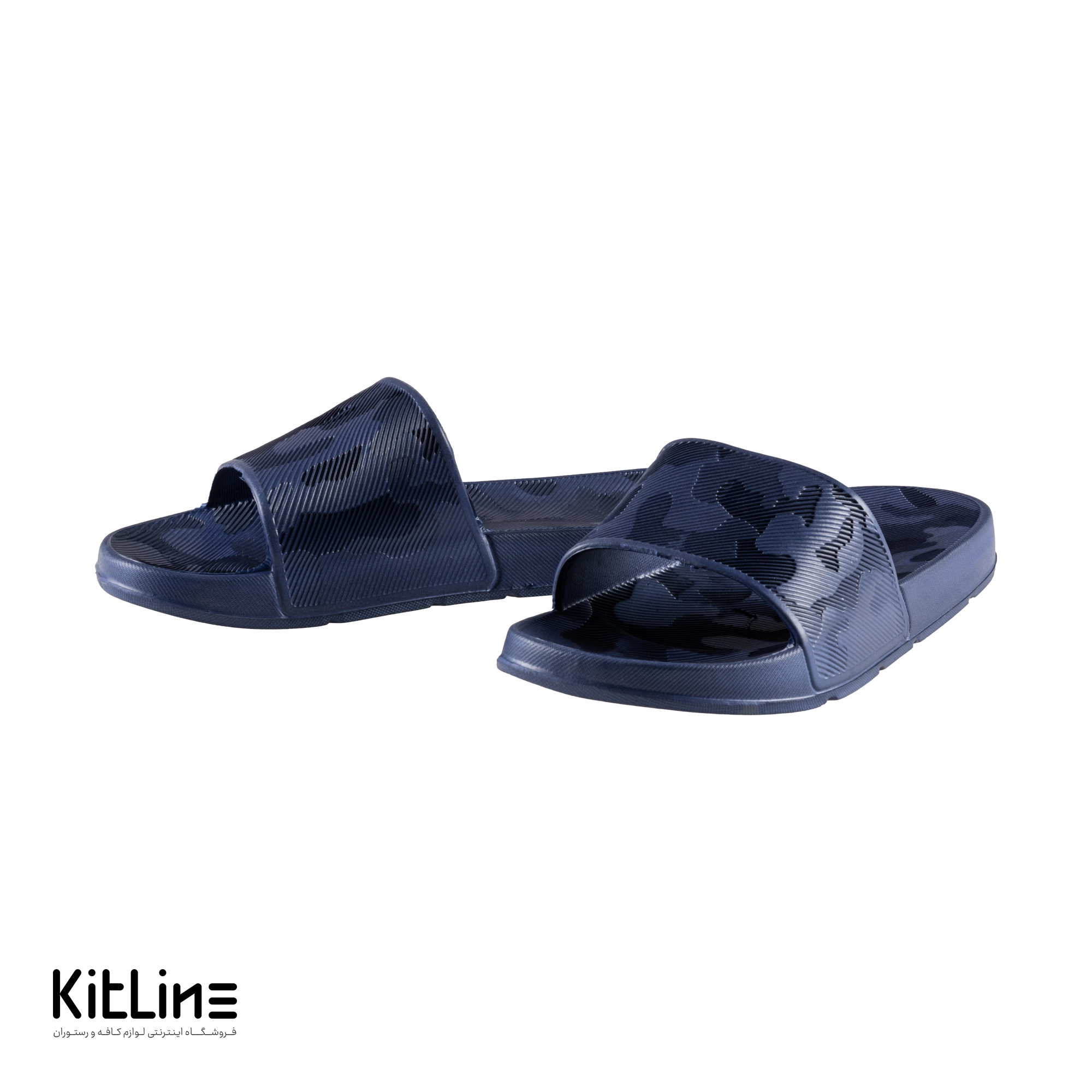 دمپایی زنانه سرمه ای نیکتا-دمپایی زنانه نیکتا سرمه ای رنگ الوان-خرید دمپایی زنانه سرمه ای