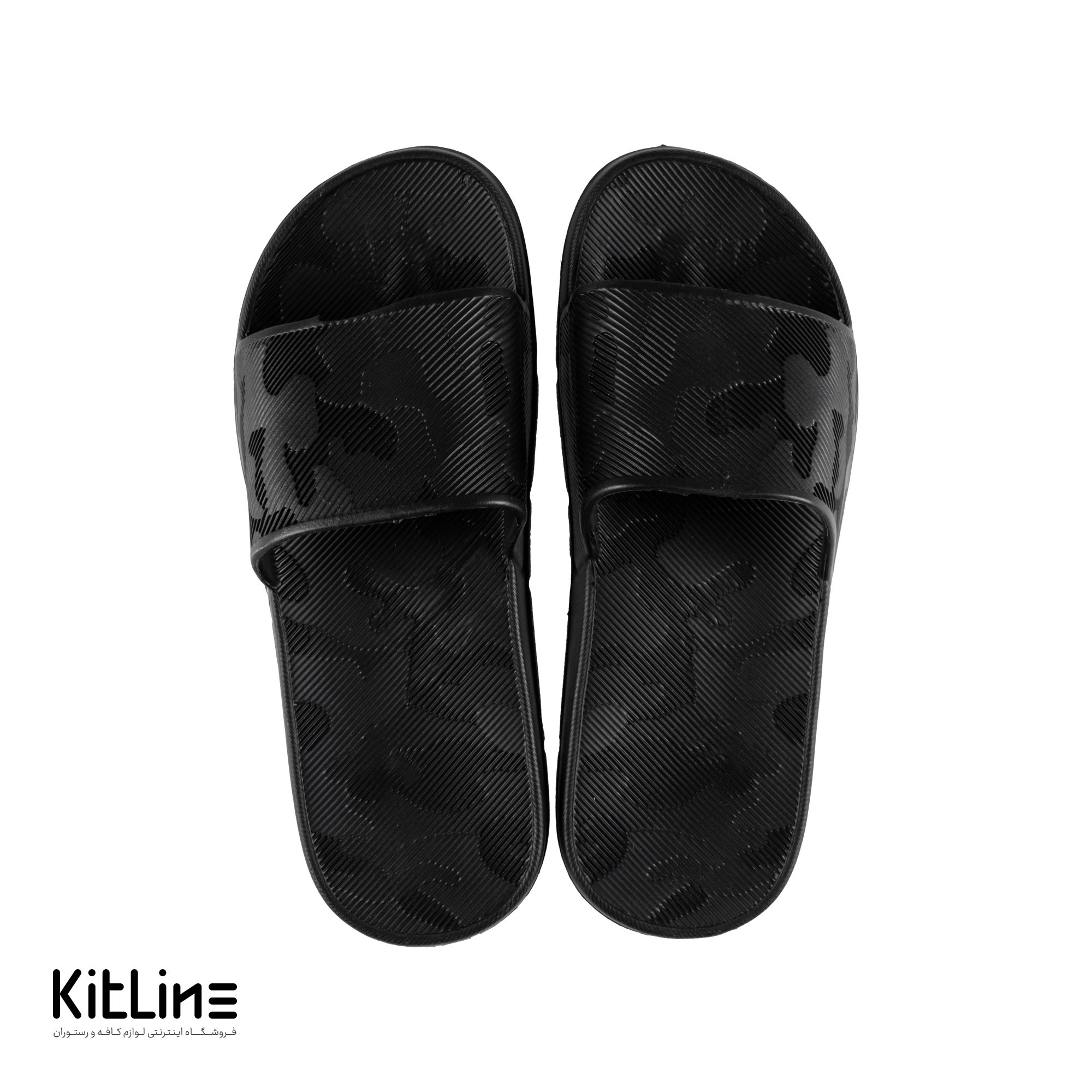 دمپایی زنانه پلاستیکی مشکی رنگ الوان نیکتا مدل L -246-S - تصویر 4