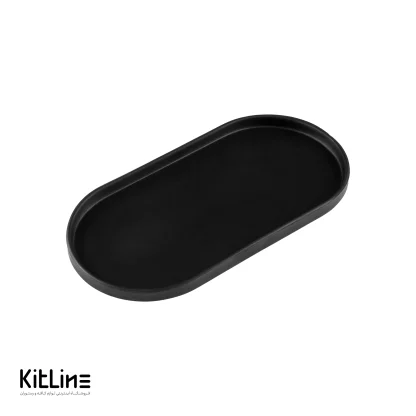 دیس ملامین کوچک بیضی لبه دار مشکی Fede Group - Image 3