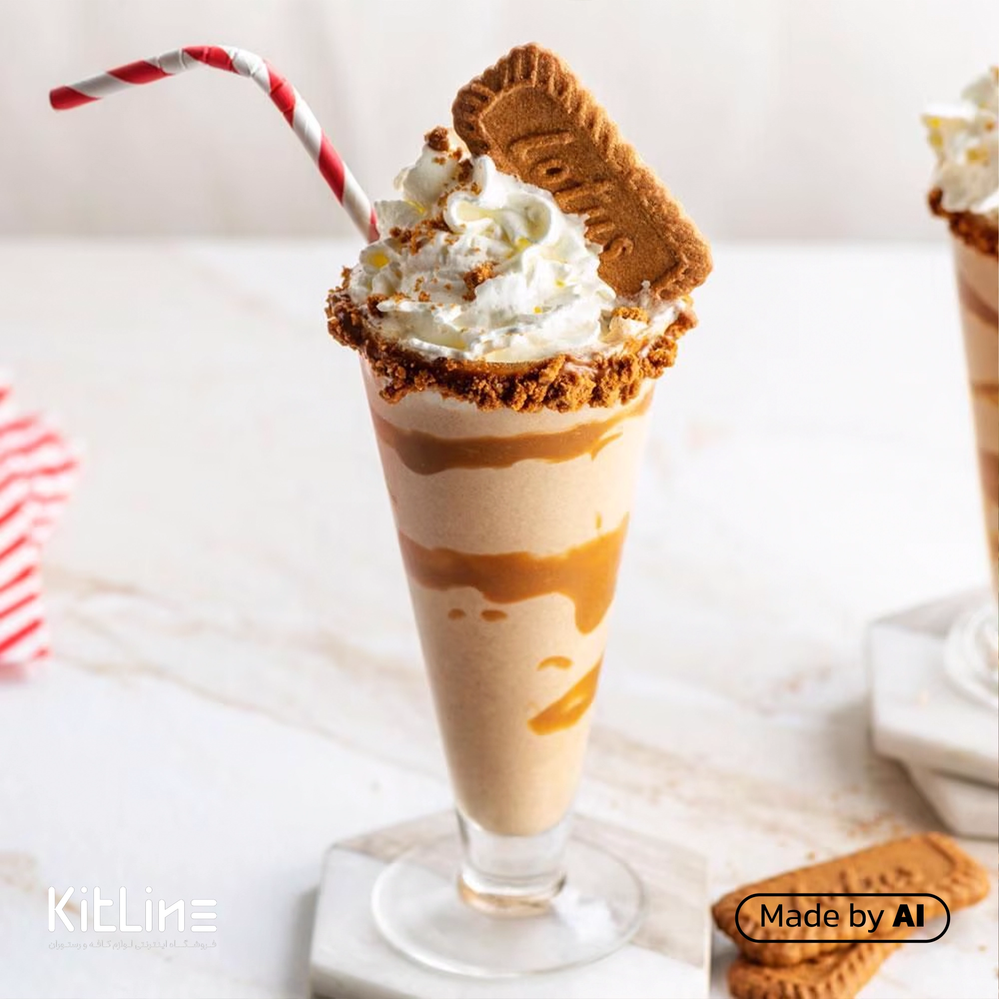 سرو شیک با سیروپ لوتوس سن ایچ ۸۴۰ میلی لیتری