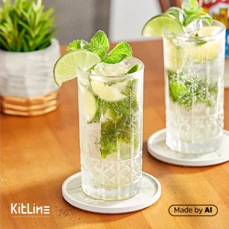 سرو موهیتو تهیه شده ازسیروپ موهیتو جنرال کاسیت ۱۲۵۰ میلی لیتری