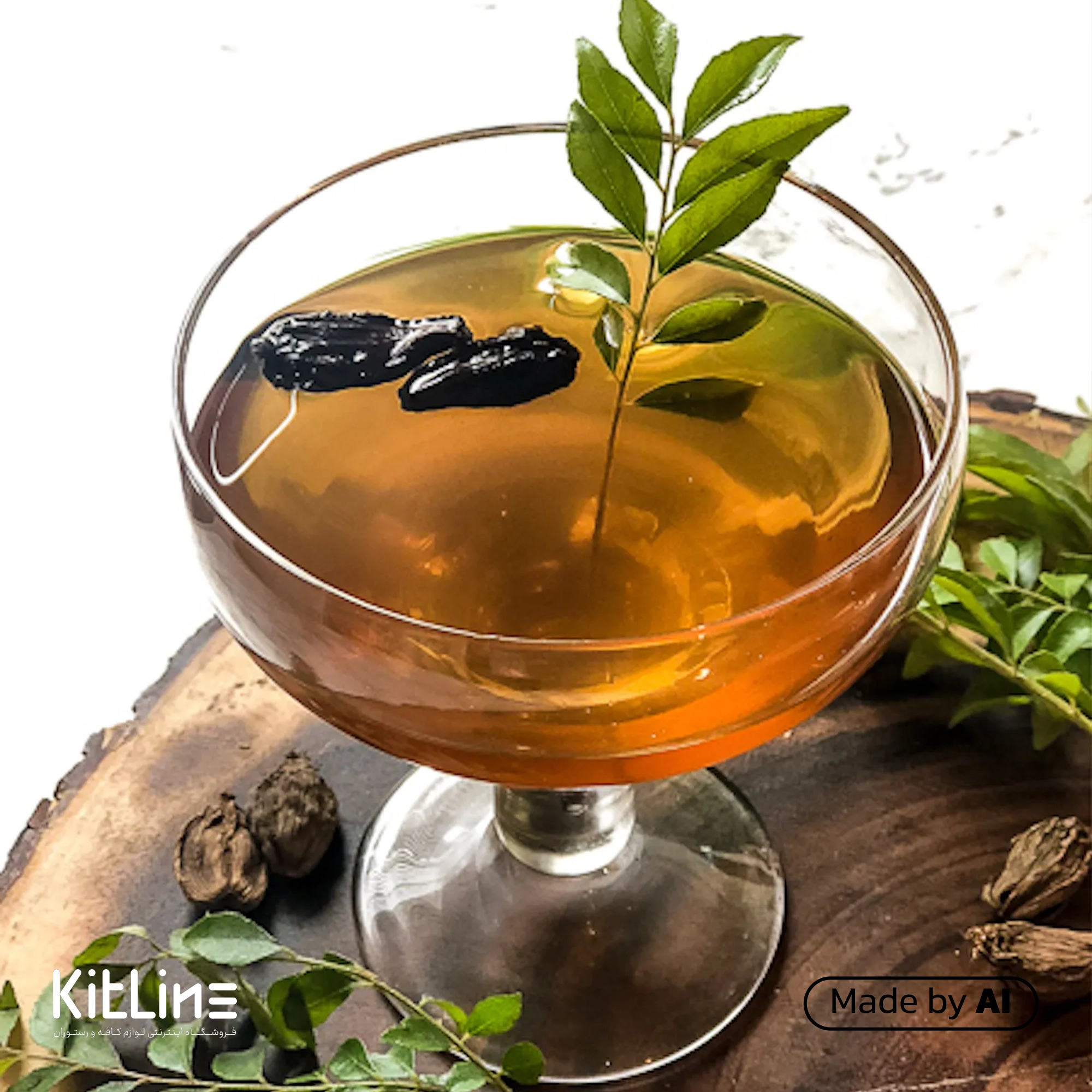 سرو نوشیدنی تهیه شده با سیروپ هل سن ایچ ۸۴۰ میلی لیتری