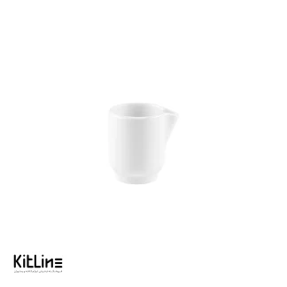 شات سرریز پرسلین سفید آرتیزان مدل کفا-خرید شات سرریز سس خوری سفید آرتیزان مدل کفا-ظرف سرو سس سرریز سفید آرتیزان مدل کفا