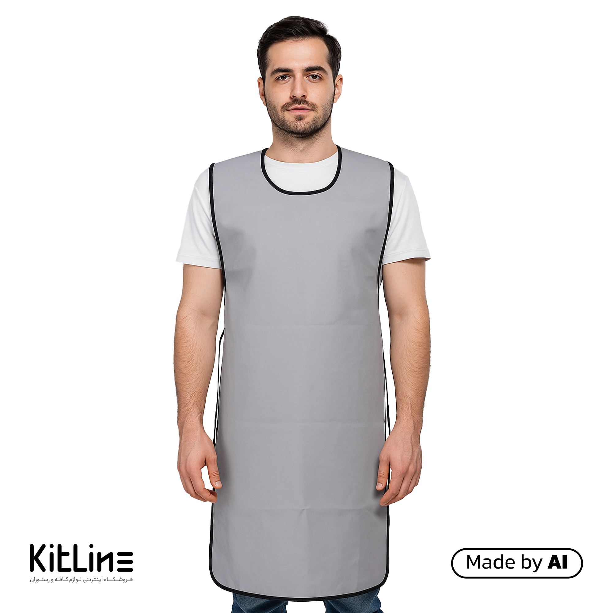 پشبند گردنی ضد آب کانتینری ۱۲۰ سانتیمتری-پشبند ضد آب کانتینری تک فرم-خرید پشبند گردنی ضد آب کانتینری ۱۲۰ سانتیمتری تک فرم