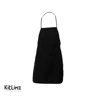 پیشبند گردنی پارچه ای مشکی تک فرم