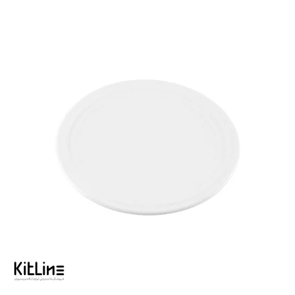 پیشدستی پرسلین ۲۱ سانتیمتری سفید آرتیزان مدل رینگ - Image 2