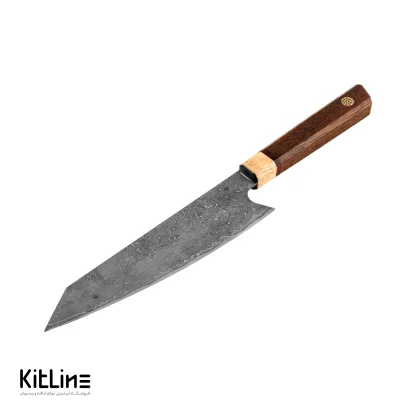 چاقو دمشقی ۲۰ سانتیمتری کوکینگ فلیم - Image 3