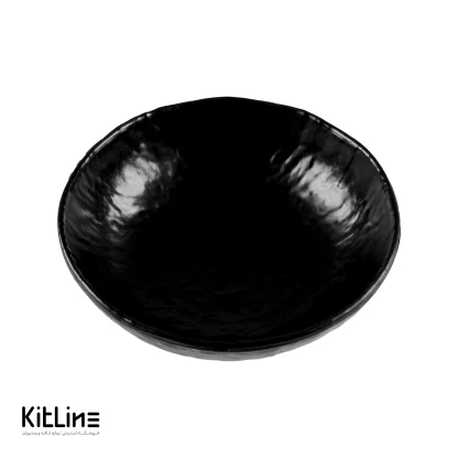 کاسه ملامین موج دار مشکی Fede Group - Image 3