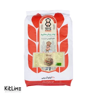 آرد پیش مخلوط نان چاباتا ستاره کردان-خرید آرد پیش مخلوط نان چاباتا ستاره کردان-آرد پیش پخت مناسب نان چاباتا