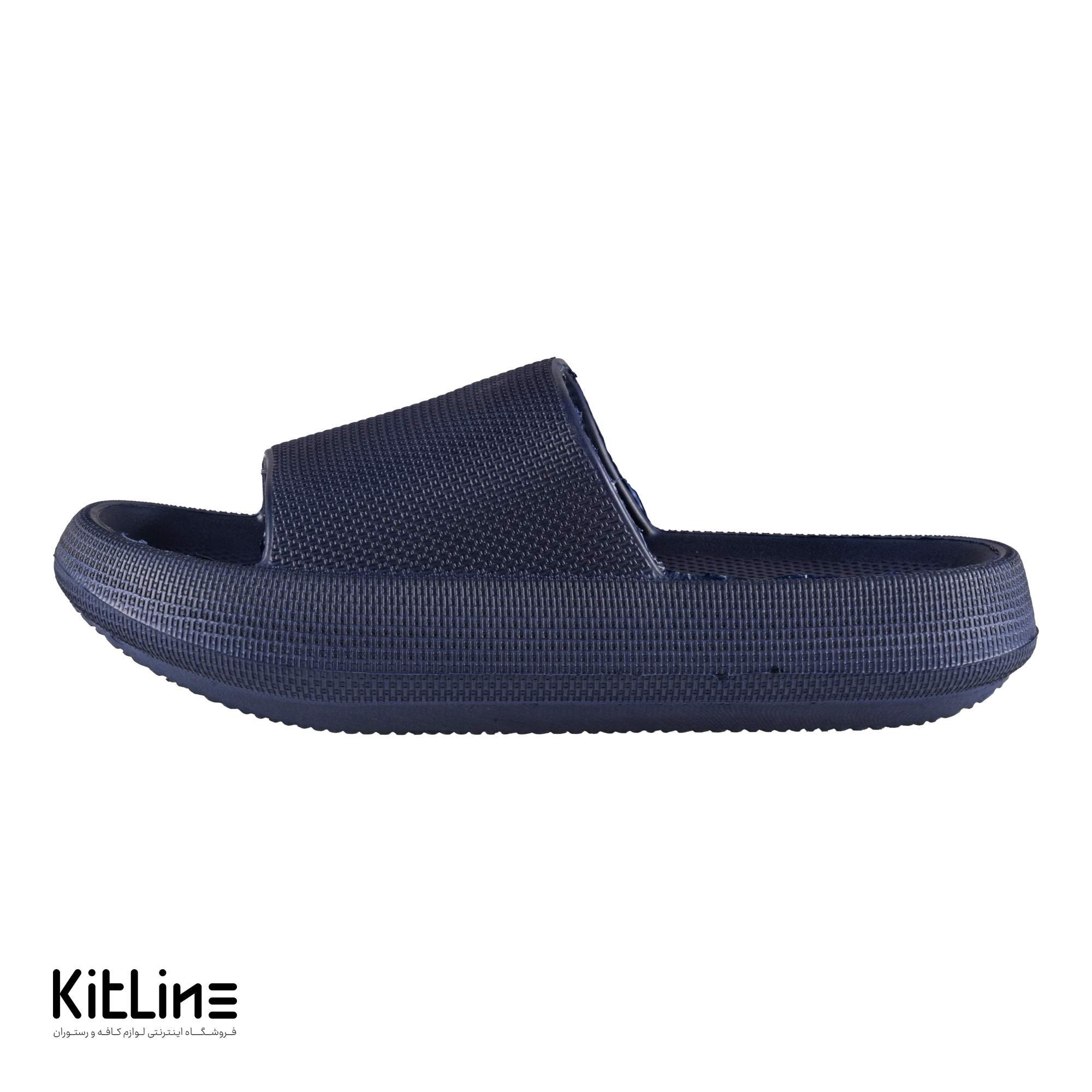 دمپایی مردانه سرمه ای نیکتا مدل M-183-S - تصویر 5