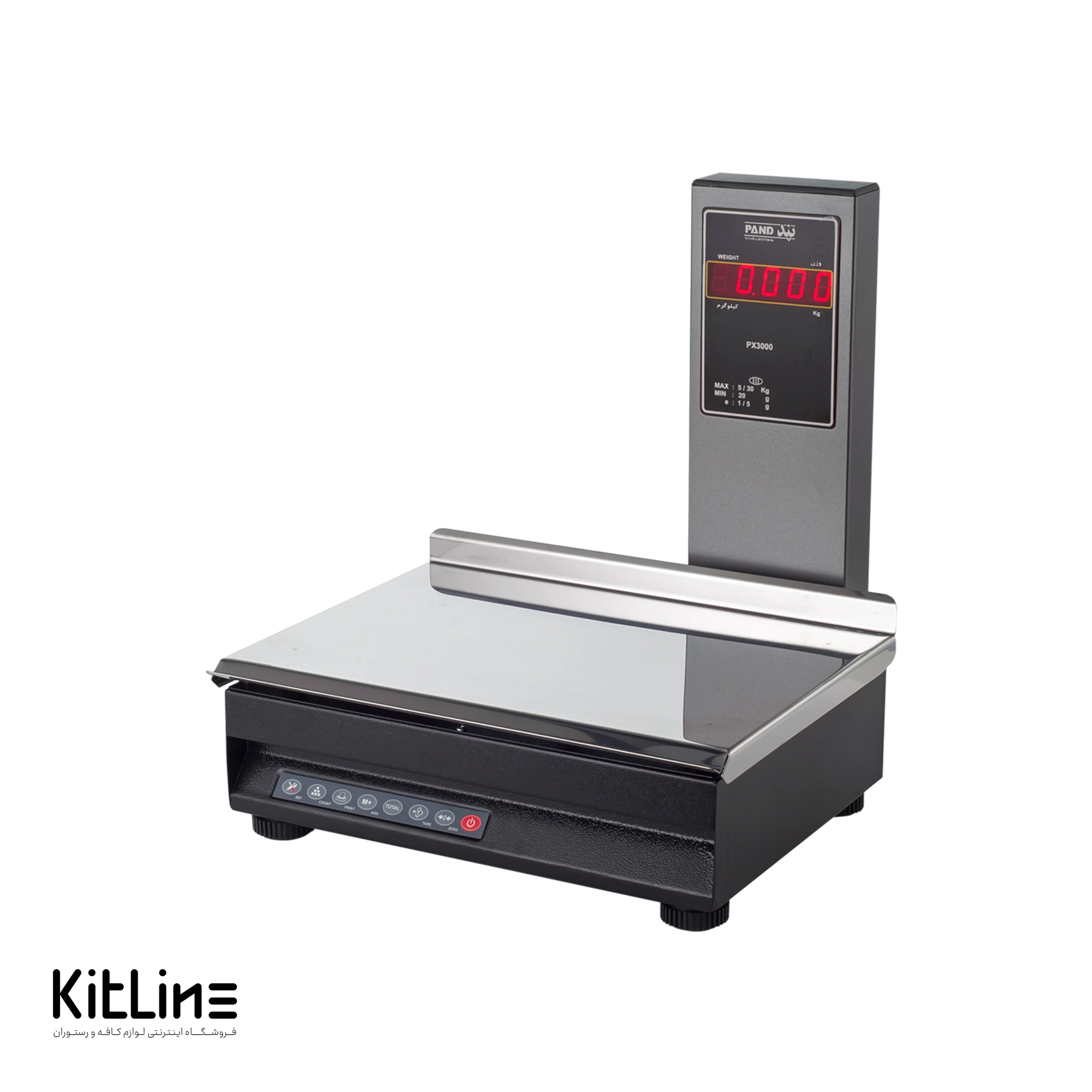 خرید ترازو صنعتی ۳۰ کيلوگرمی پند مدل PX3000
