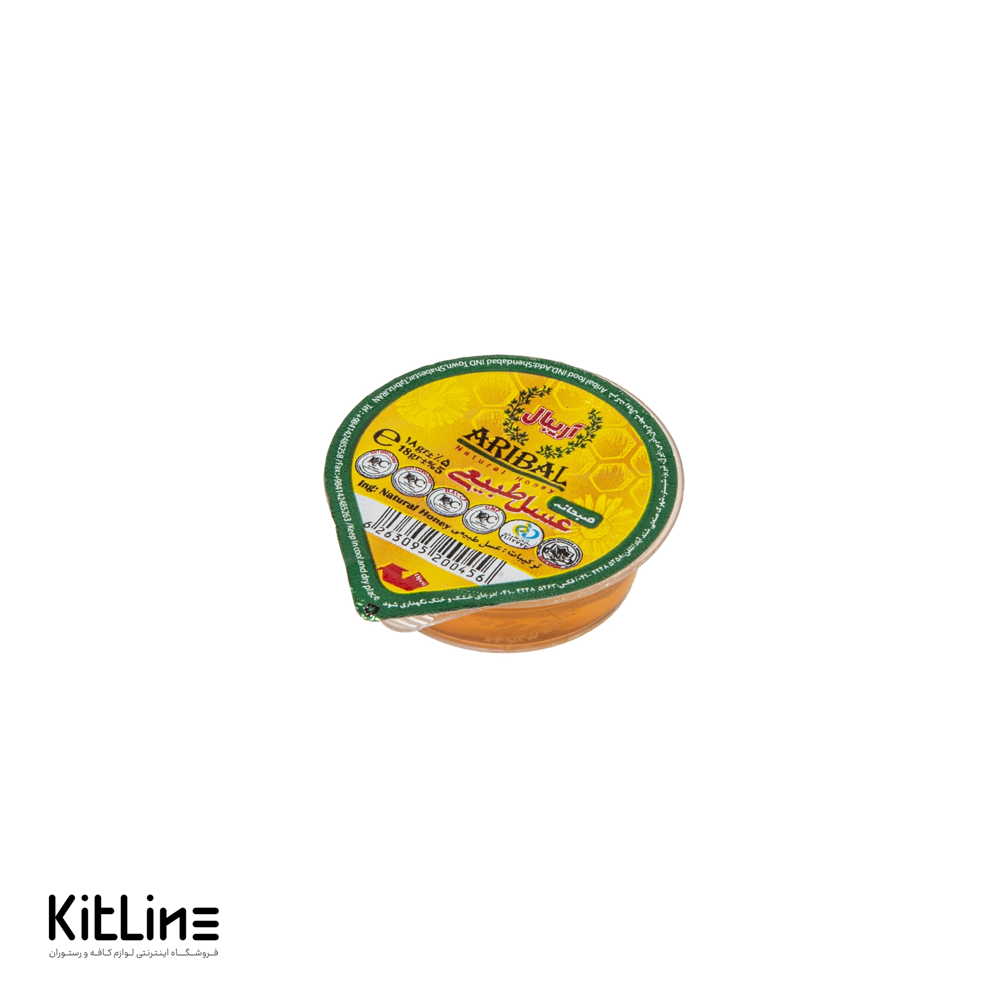 عسل تک نفره آریبال ۱۸ گرمی (کارتن ۲۸۸ عددی) - تصویر 2