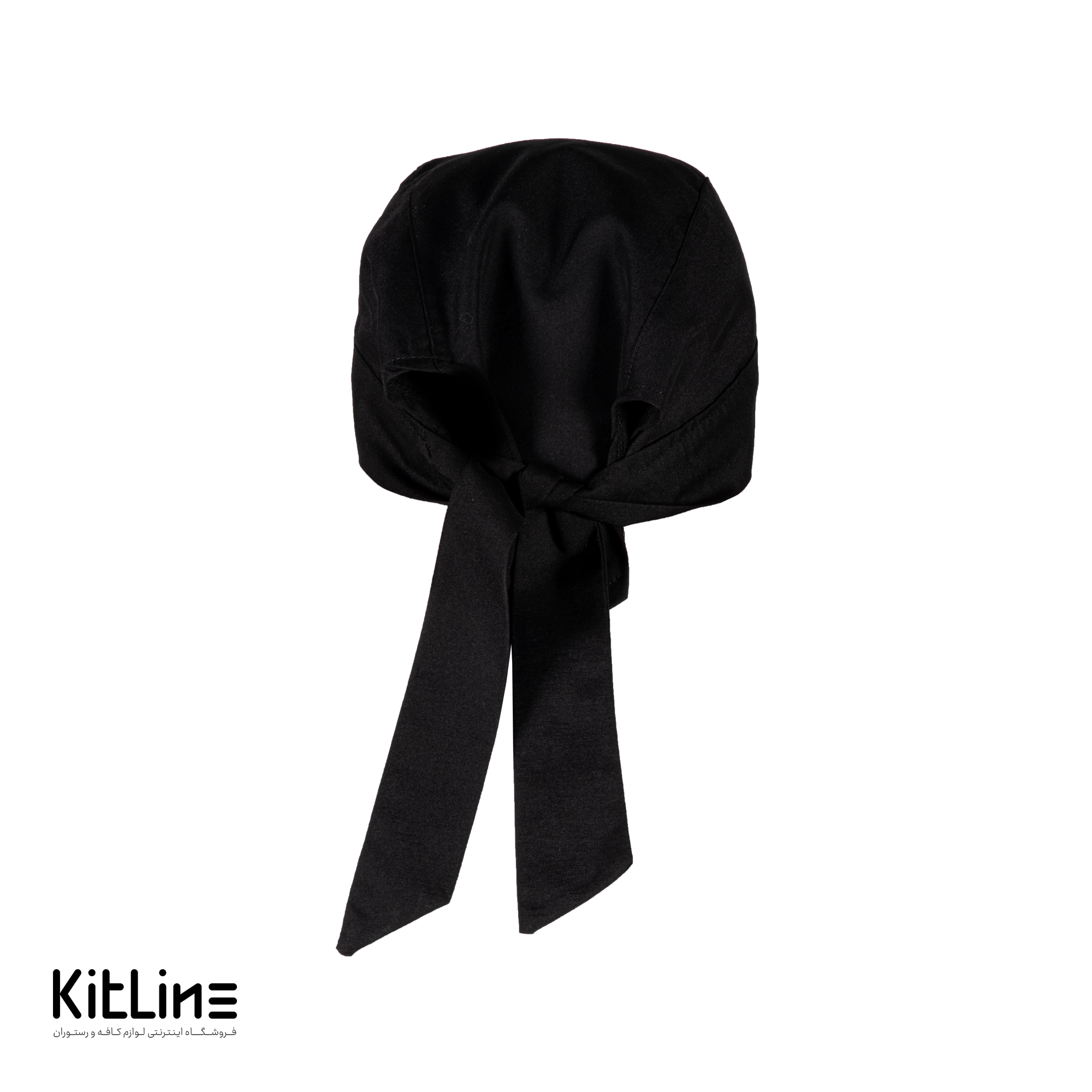 کلاه بنددار ترگال مشکی پوشاکو - تصویر 2