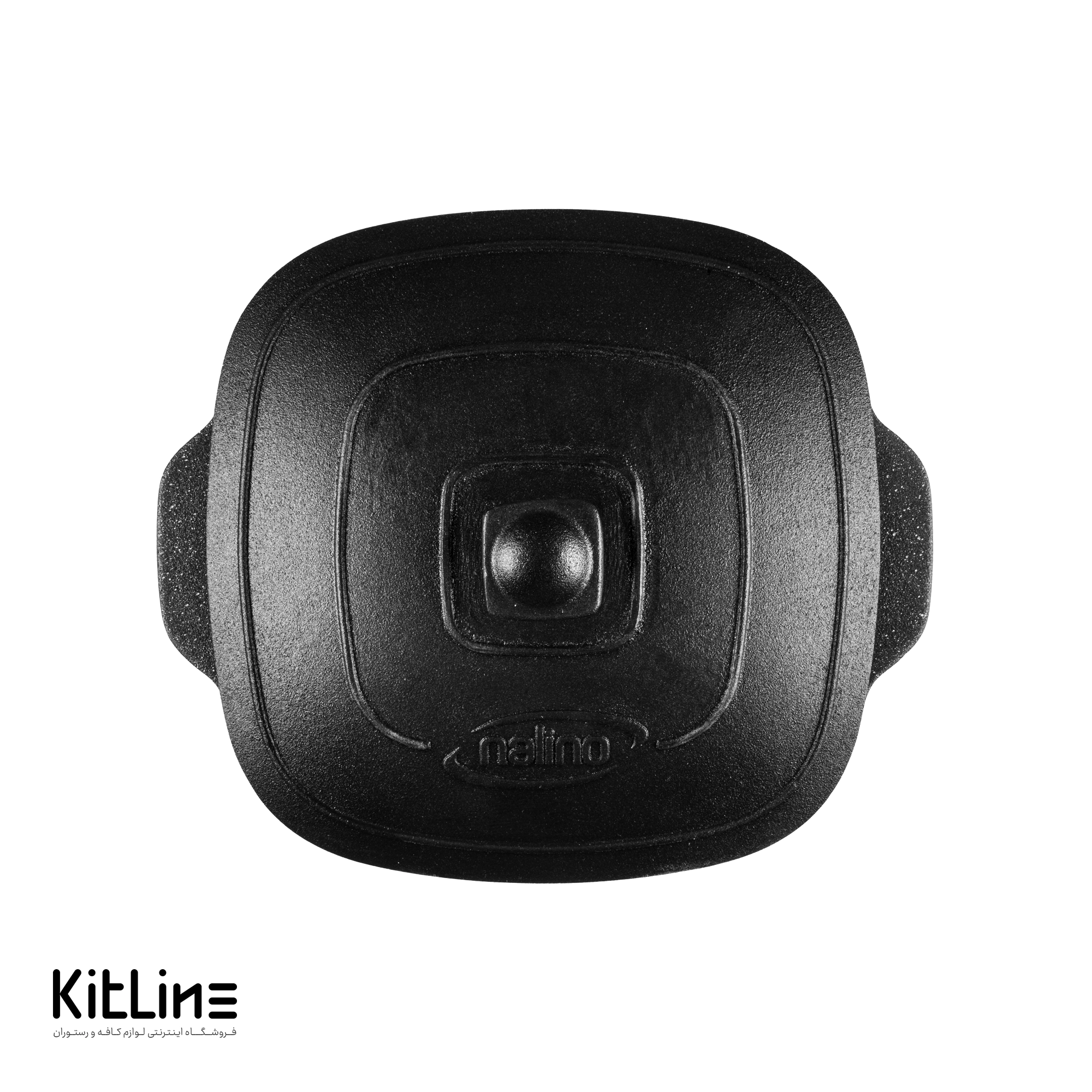 تابه مربعی چدن سایز ۲۸ درب دار نالینو مدل آدرینا (Adrina) - تصویر 2