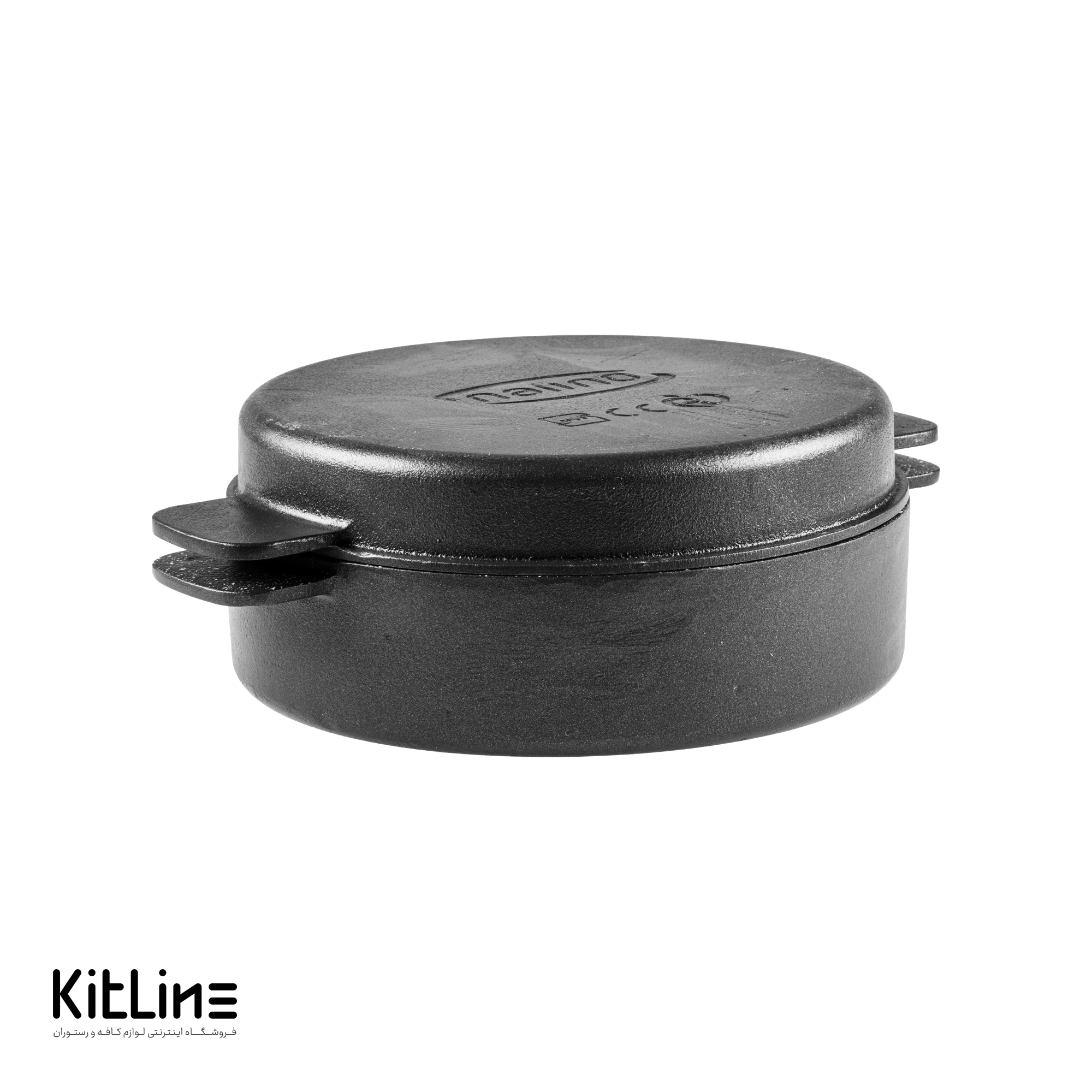 تابه چدنی دو طرفه سایز ۲۶ نالینو مدل هوگو (Hugo) - تصویر 3