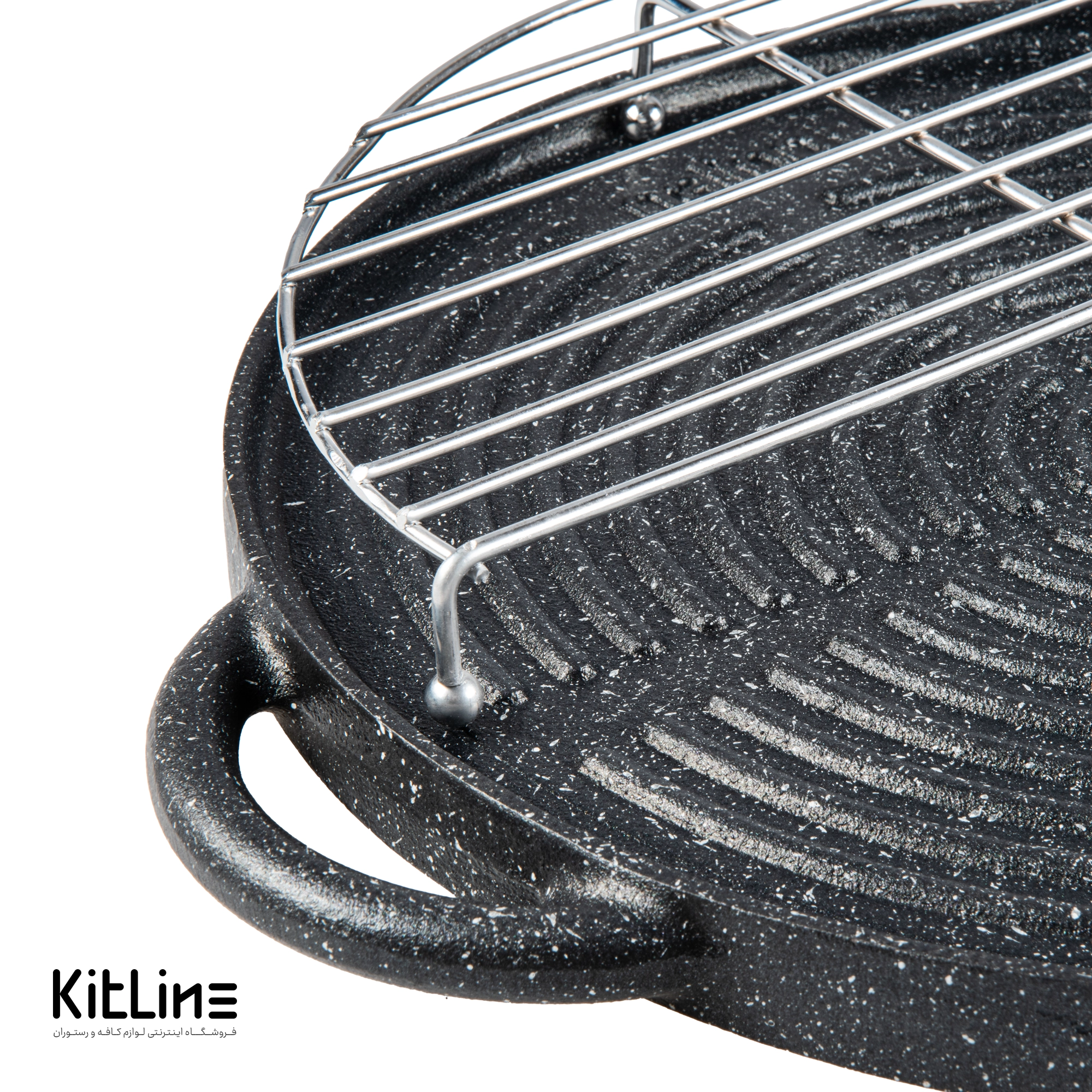 تابه گریل چدن دو طرفه سایز ۳۴ نالینو مدل دانیلی (Daniele) - تصویر 4