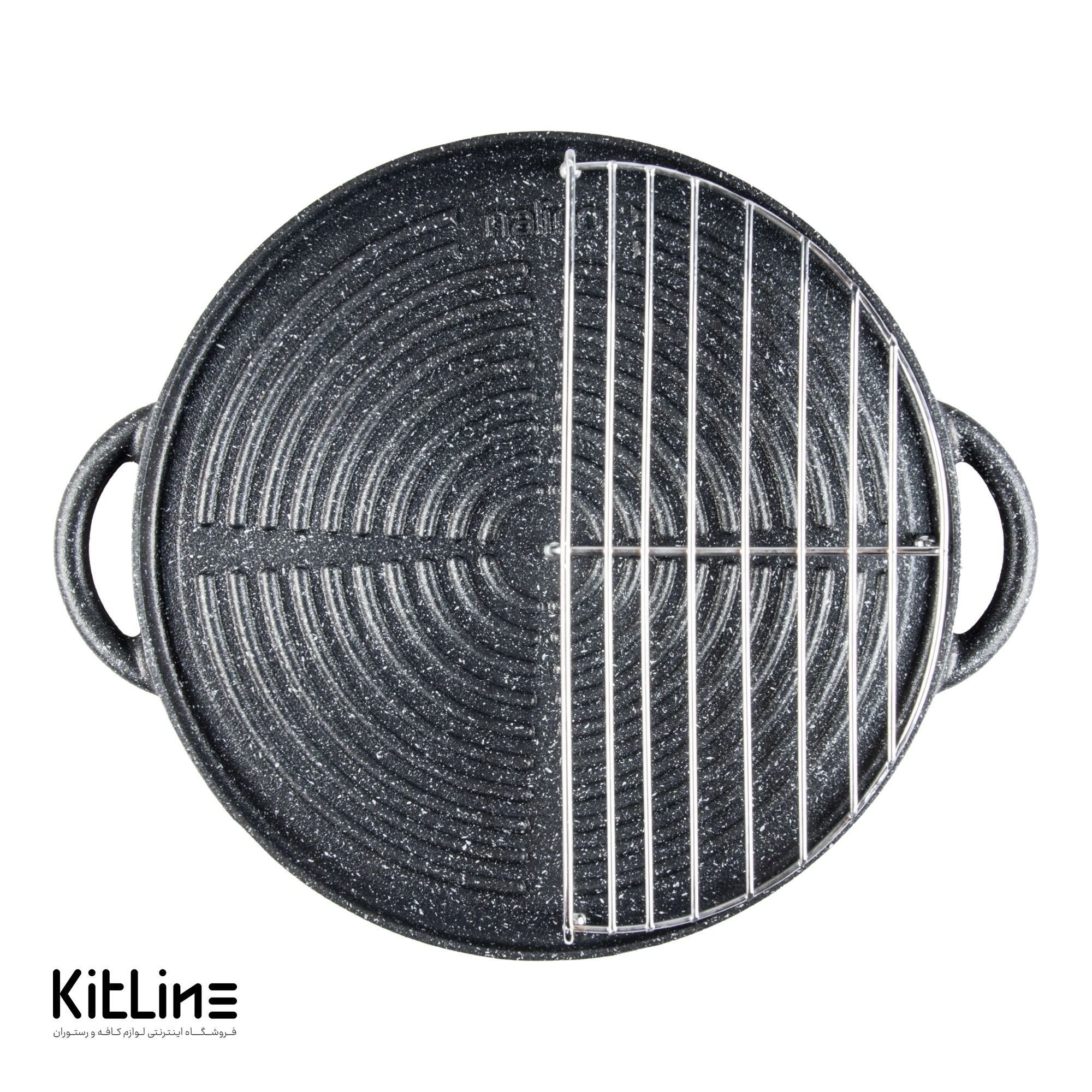 تابه گریل چدن دو طرفه سایز ۳۴ نالینو مدل دانیلی (Daniele) - تصویر 3
