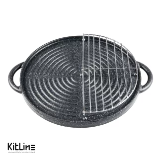 تابه گریل چدن دو طرفه سایز ۳۴ مدل دانیلی (Daniele)