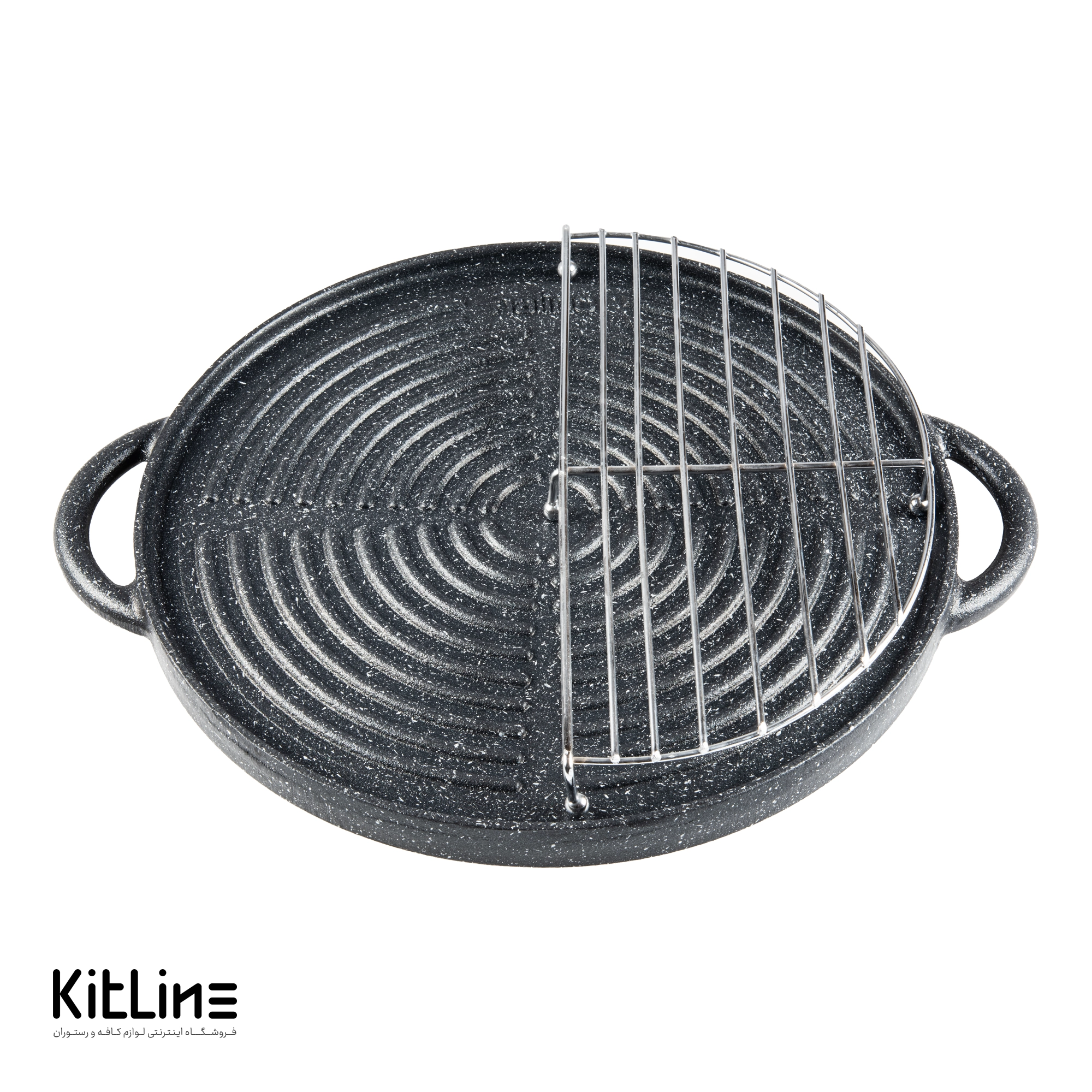 تابه گریل چدن دو طرفه سایز ۳۴ مدل دانیلی (Daniele)