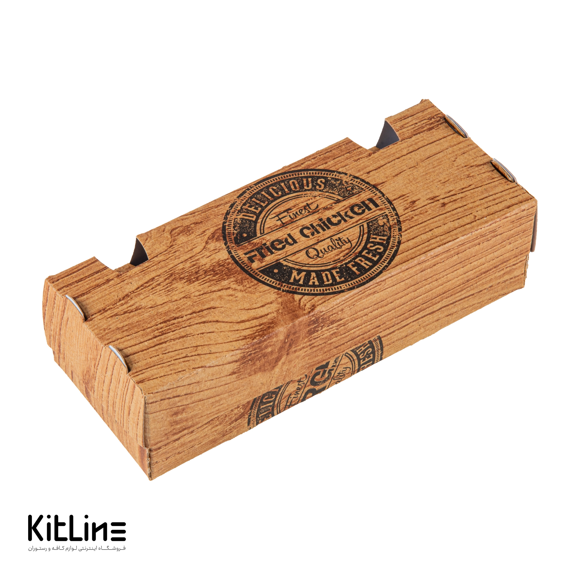 جعبه سیب زمینی سفره ای کرافت طرح چوب جلوه آفتاب (کارتن ۱۵۰ عددی) - تصویر 4