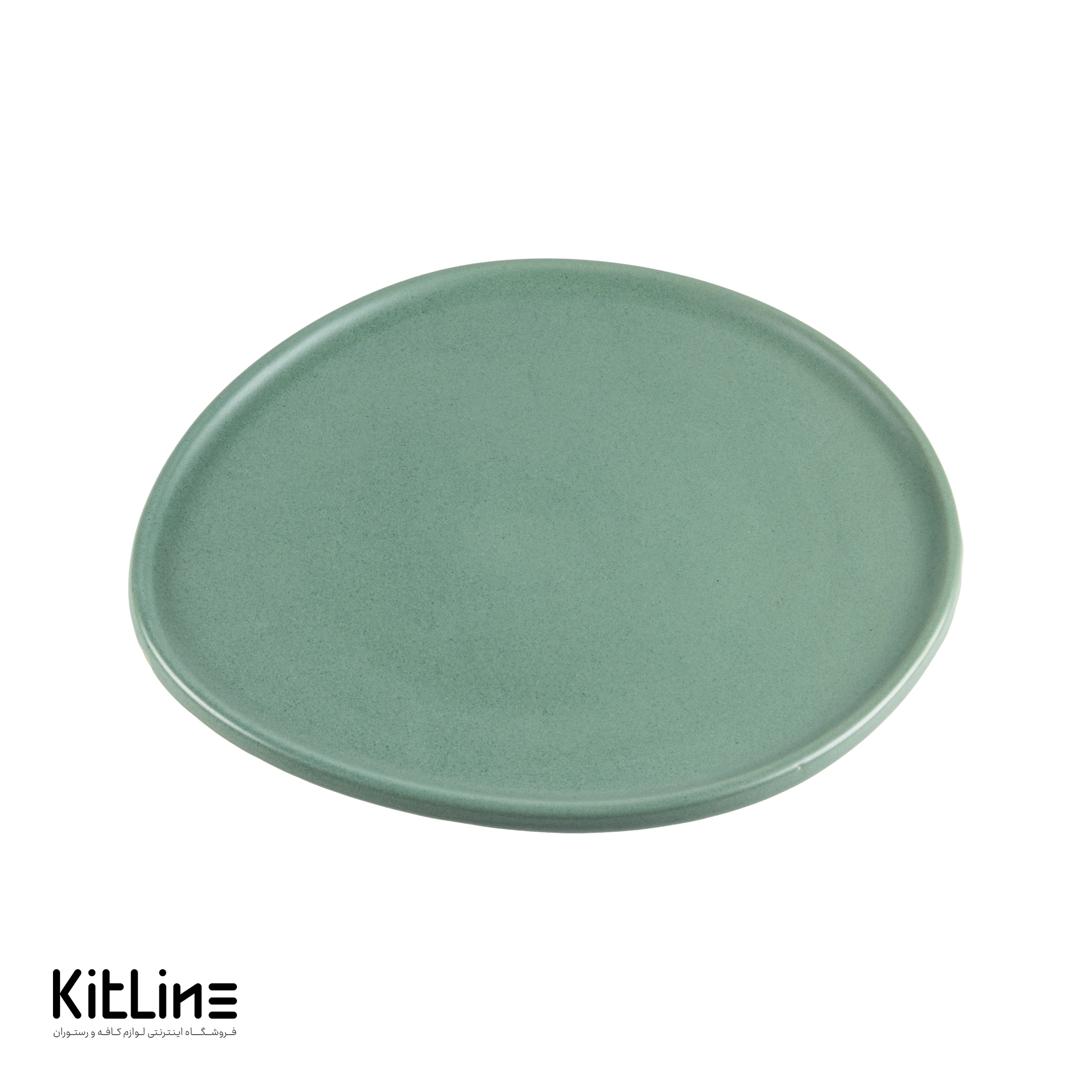 دیس سرامیکی دفرمه یشمی مات دوریکا - تصویر 2