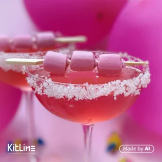 با استفاده از سیروپ آدامس ای جی لاکچری (AJ Luxury) ۳۰۰۰ گرمی یک نوشیدنی خنک و جذاب تهیه شده است.