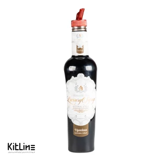 سیروپ فندق ای جی لاکچری (AJ Luxury) ۳۰۰۰ گرمی با طعم طبیعی و رایحه غنی فندق، مناسب نوشیدنیهای گرم، سرد و دسرهای کافیشاپی. خرید با قیمت مناسب و ارسال سریع