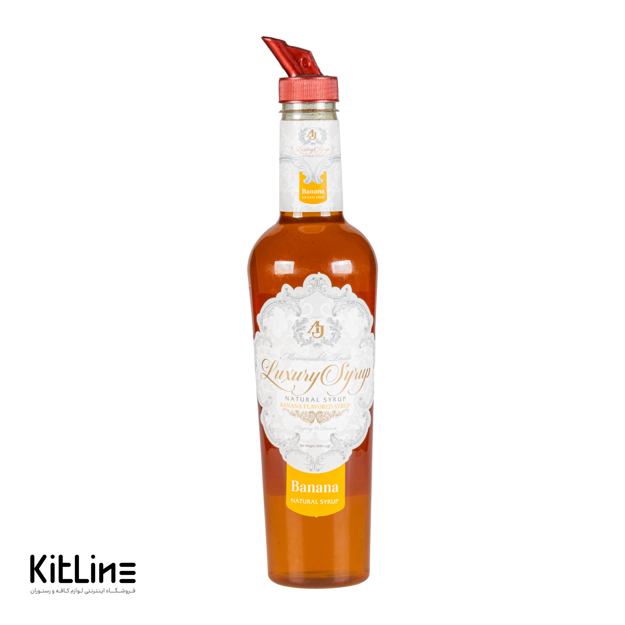 سیروپ موز ای جی لاکچری (AJ Luxury) ۳۰۰۰ گرمی