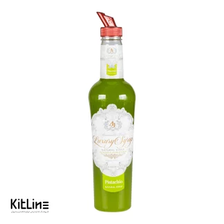 ارزان ترین سیروپ پسته ای جی لاکچری/ خرید سیروپ پسته ای جی لاکچری ۳۰۰۰ گرمی از سایت کیت لاین/ باکیفیت ترین سیروپ پسته کافی شاپی ای جی لاکچری