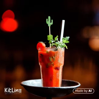 یک نوشیدنی بسیار جذاب و خوش طعم که با سیروپ کاکتوس ای جی لاکچری (AJ Luxury) ۳۰۰۰ گرمی درست شده است.