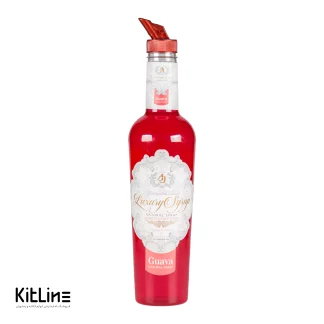 ارزان ترین سیروپ گواوا ای جی لاکچری/ خرید سیروپ گواوا ای جی لاکچری از سایت لوازم کافه و رستوران کیت لاین/ باکیفیت ترین سیروپ گواوا ۳۰۰۰ گرمی ای جی لاکچری