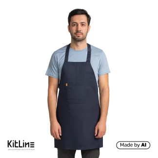 خرید اینترنتی باکیفیت ترین و بهترین پیشبند ترگال طوسی تیره باریستا پوشاکو/ مناسب استفاده باریستا در بارها، آشپزان و سرآشپزان کافه و رستوران و حتی هتل ها