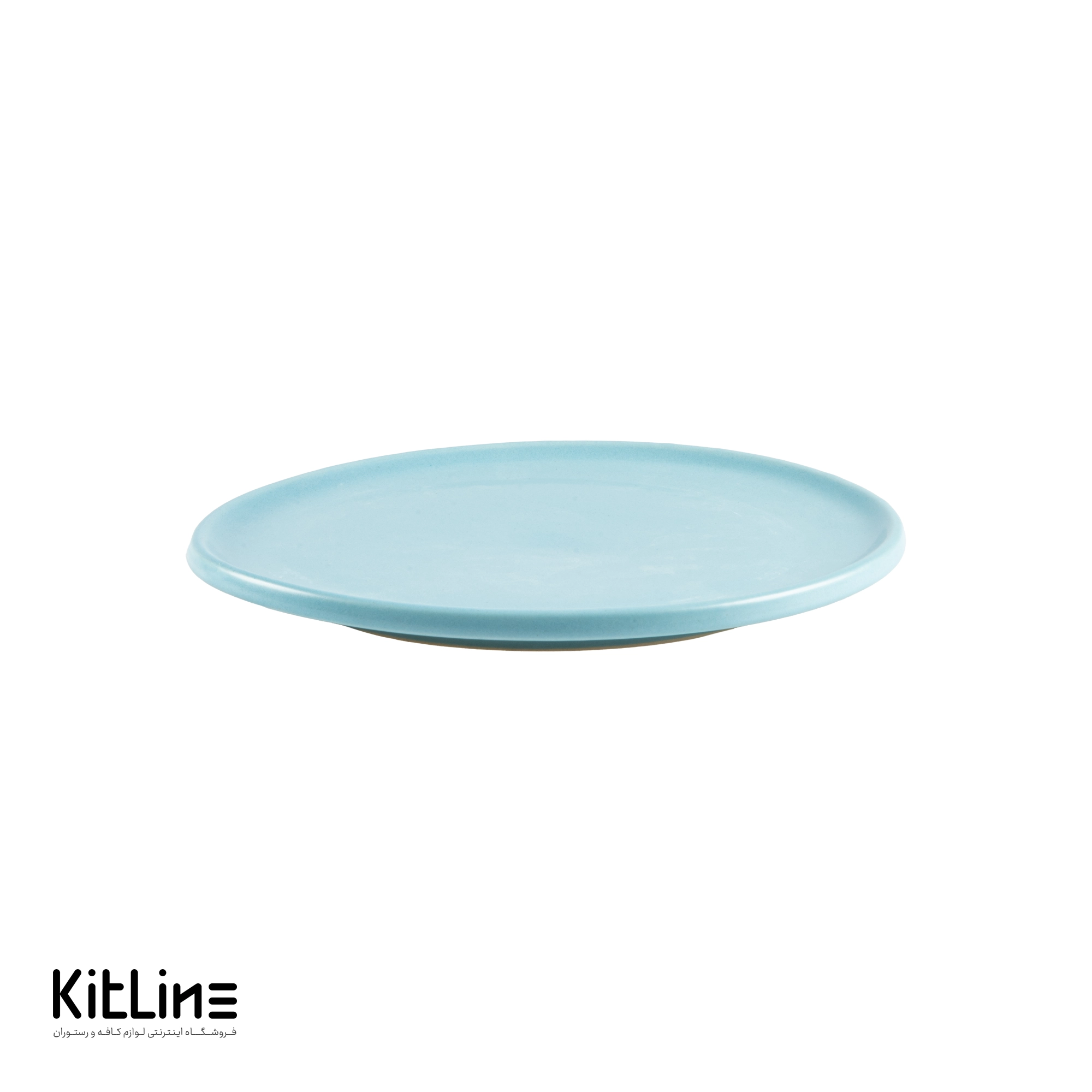 ارزان ترین پیشدستی سرامیکی دفرمه آبی پاستیلی دوریکا/ خرید پیشدستی سرامیکی دفرمه آبی پاستیلی از سایت کیت لاین/ پیشدستی سرامیکی آبی پاستیلی رستورانی