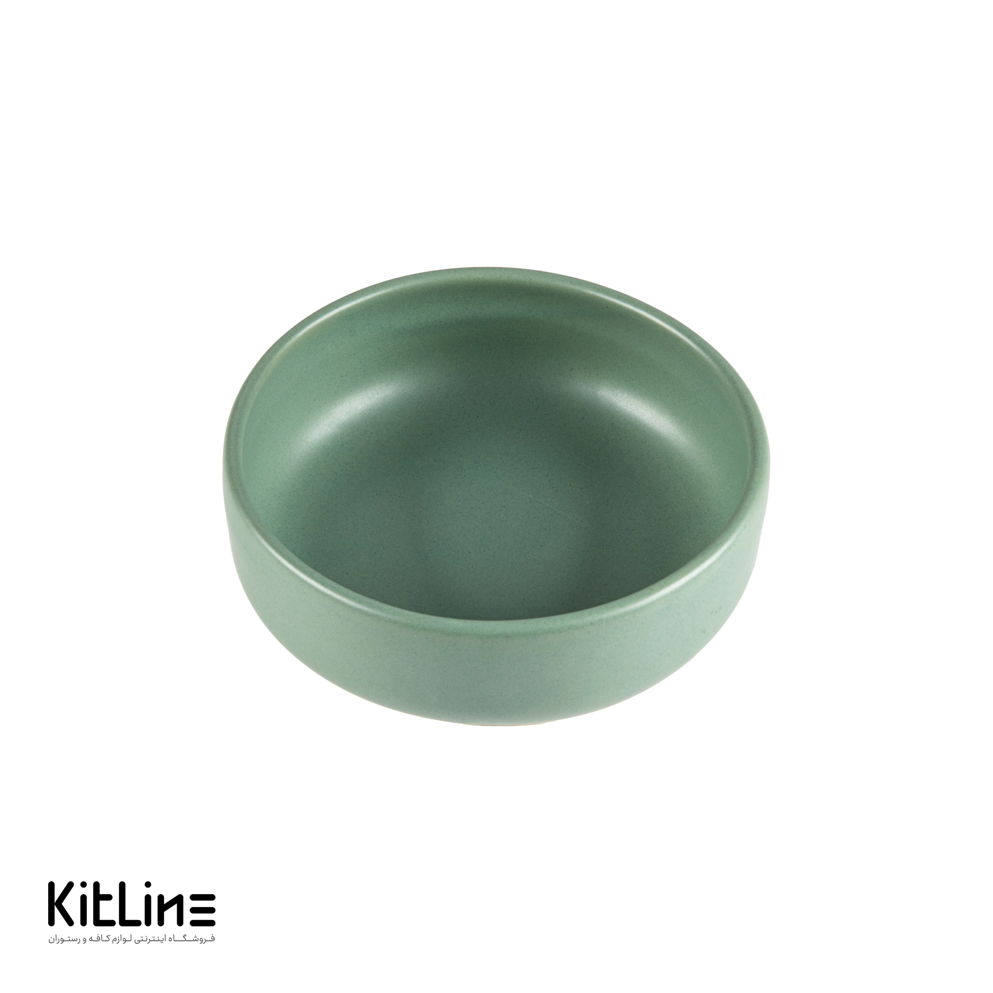 کاسه سرامیکی ۱۶ سانتیمتری یشمی مات دوریکا - تصویر 2