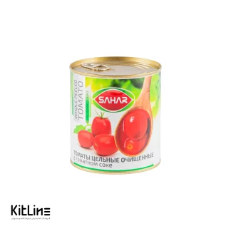 کنسرو گوجه پوست کنده شده قوطی ۷۲۰ گرمی سحر