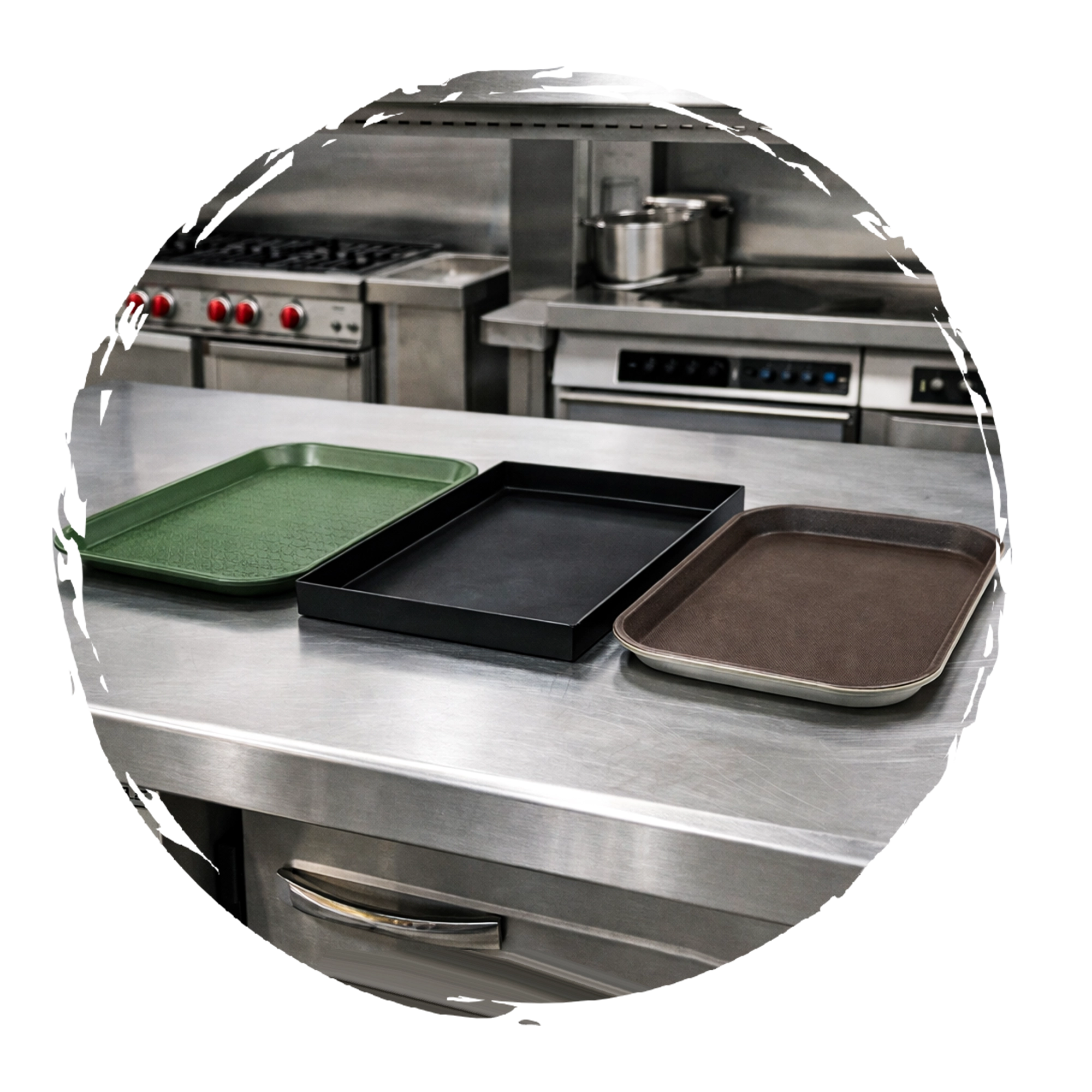 بنر دایره سینی سرو