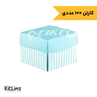 جعبه سفره ای بیرون بر کاپ کیک آبی نیلا کاپ-001