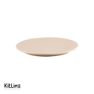 پیشدستی پرسلین ۲۱ سانتیمتری کرم آرتیزان مدل رینگ-001