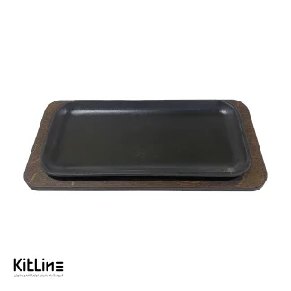 پلیت چدنی ماهیچه با زیره چوبی کد CW117