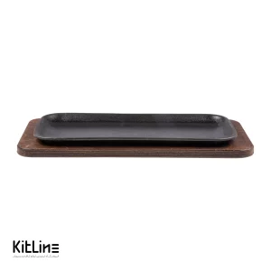 پلیت چدنی ماهیچه با زیره چوبی کد CW117