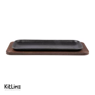 پلیت چدنی ماهیچه با زیره چوبی کد CW117