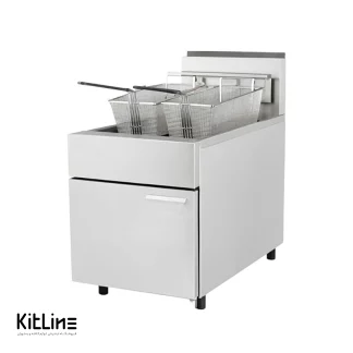 ‏سرخ کن گازی ایستاده کابین بُراکس (Burax) مدل FGF-3B