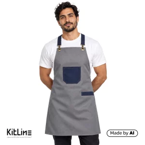 پیشبند جین طوسی پوشاکو
